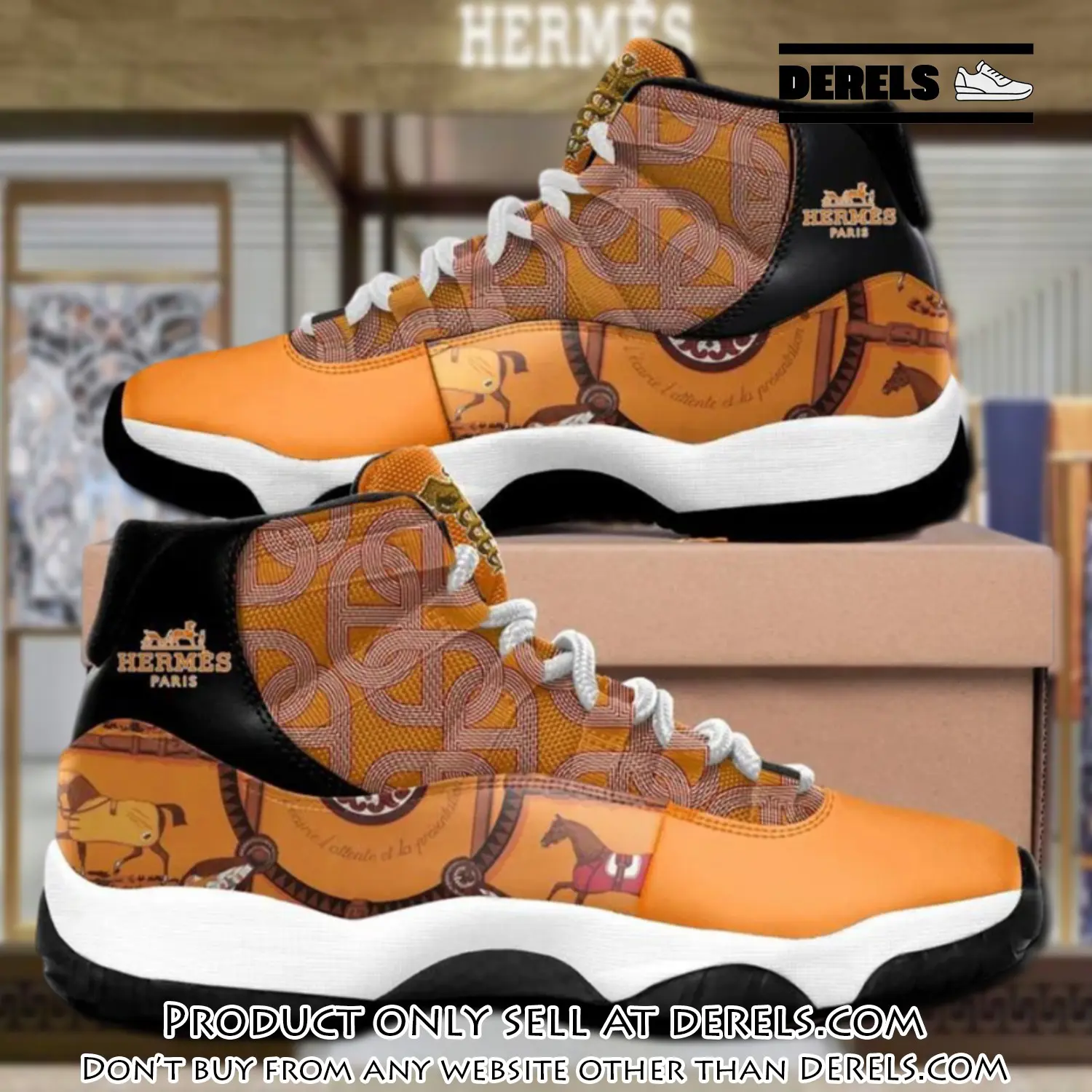 Luxury hermes air jordan 11 sneakers shoes hot  gifts for men women dr0913807